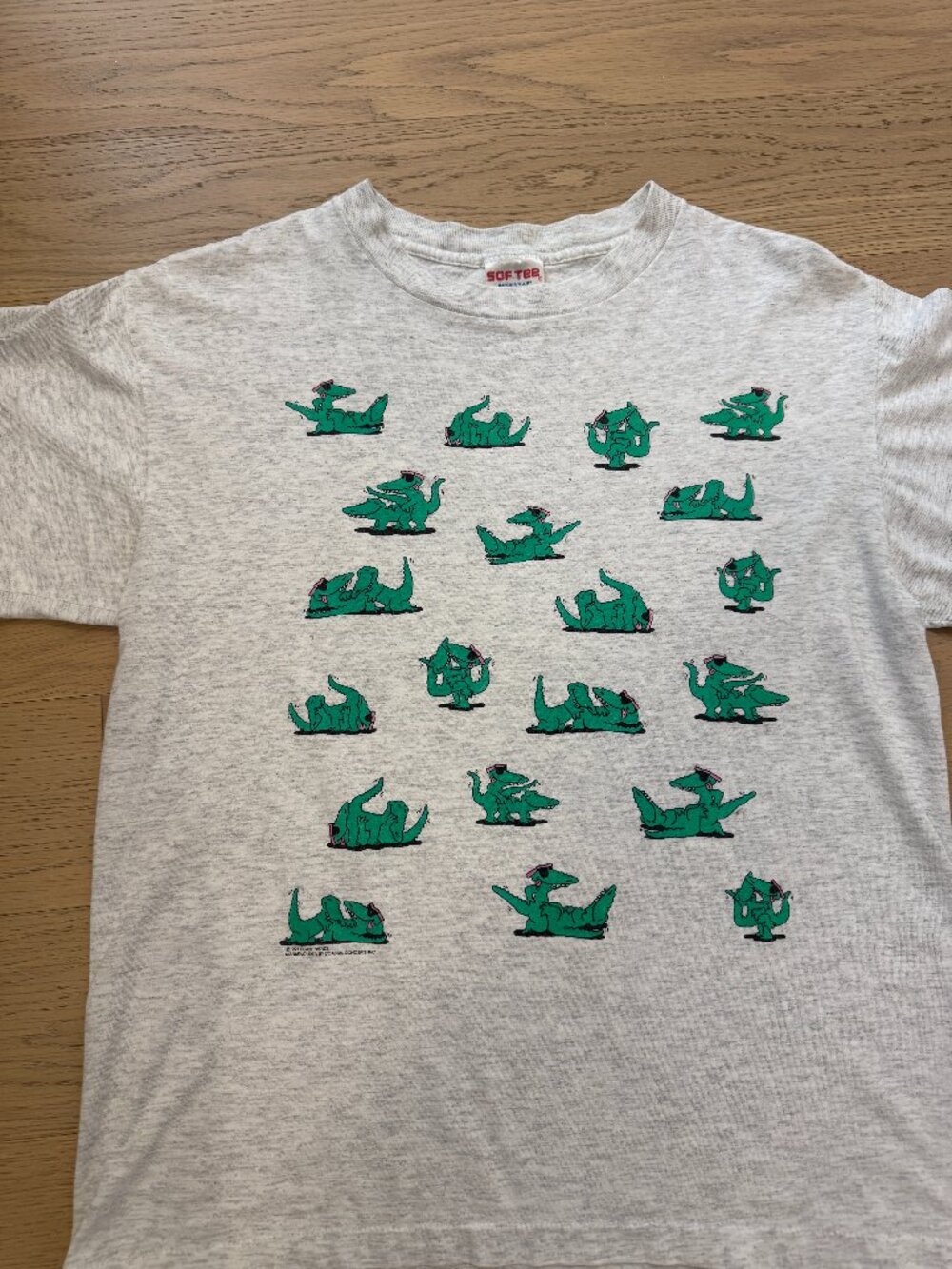1991 COAST TRENDS FRISKY GATORS T-SHIRT